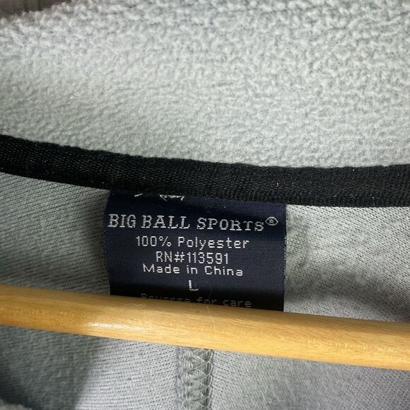 Ohio State Buckeyes 1/4 Zip Fleece Pullover Jacket Big Ball Sports Men Large 340 - Picture 5 of 6